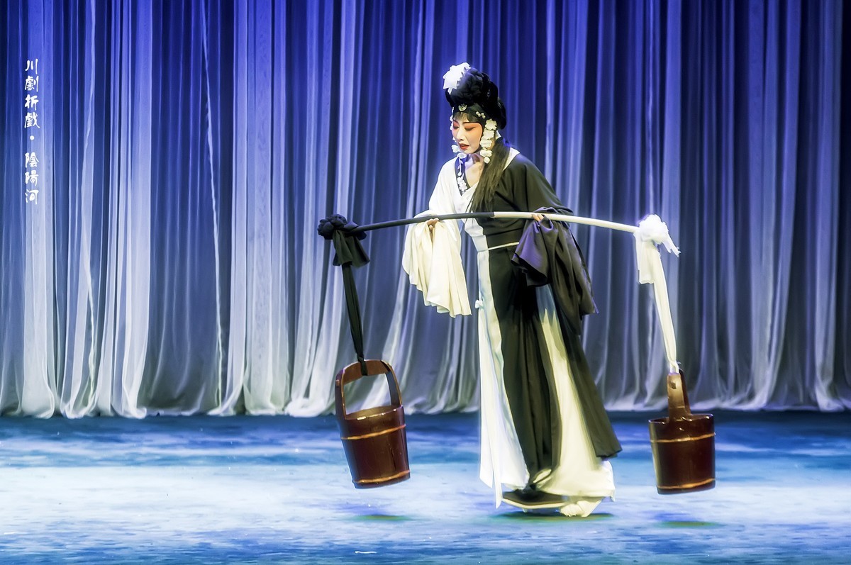 舞台摄影：川剧折戏《阴阳河》