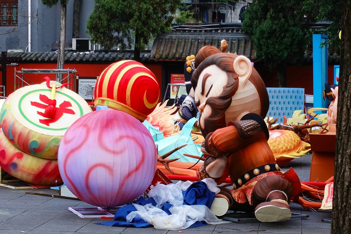 武侯祠大庙会尾声