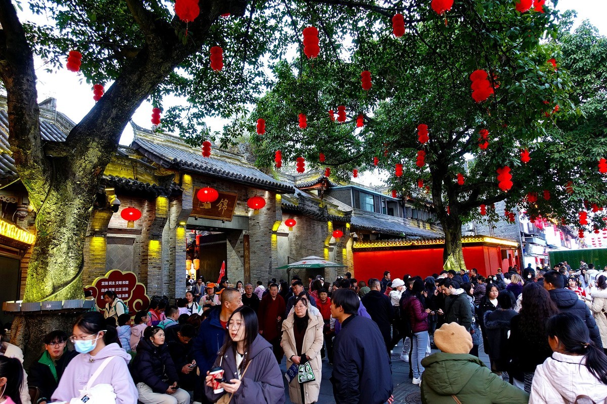 武侯祠大庙会尾声