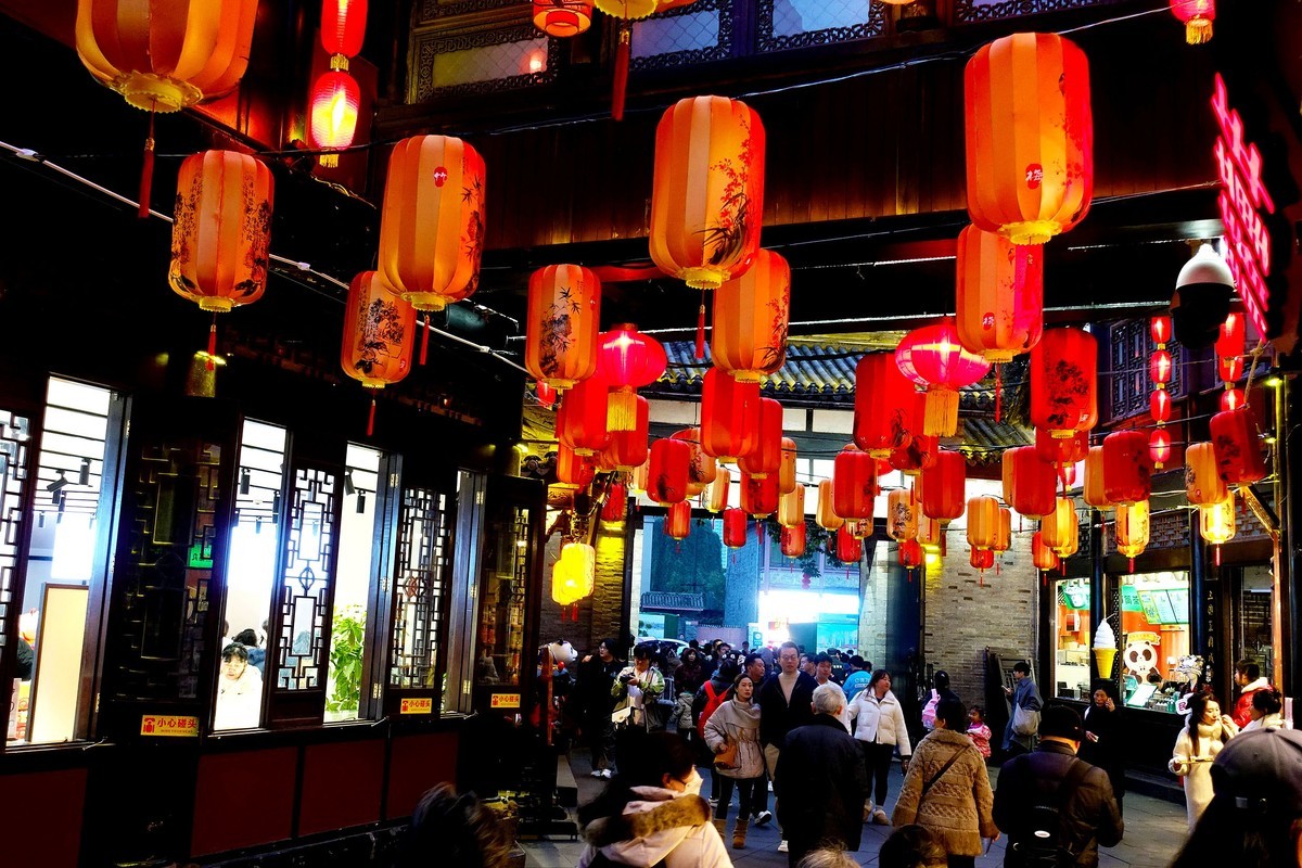 武侯祠大庙会尾声