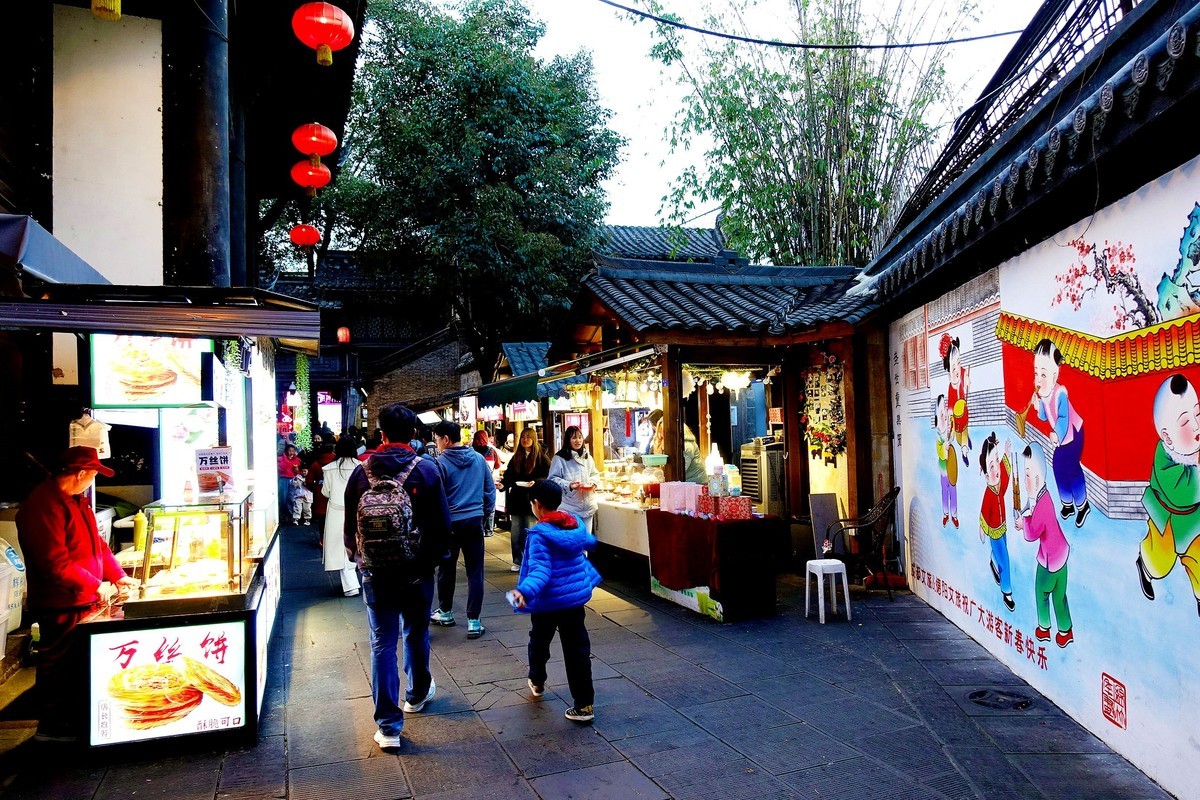 武侯祠大庙会尾声