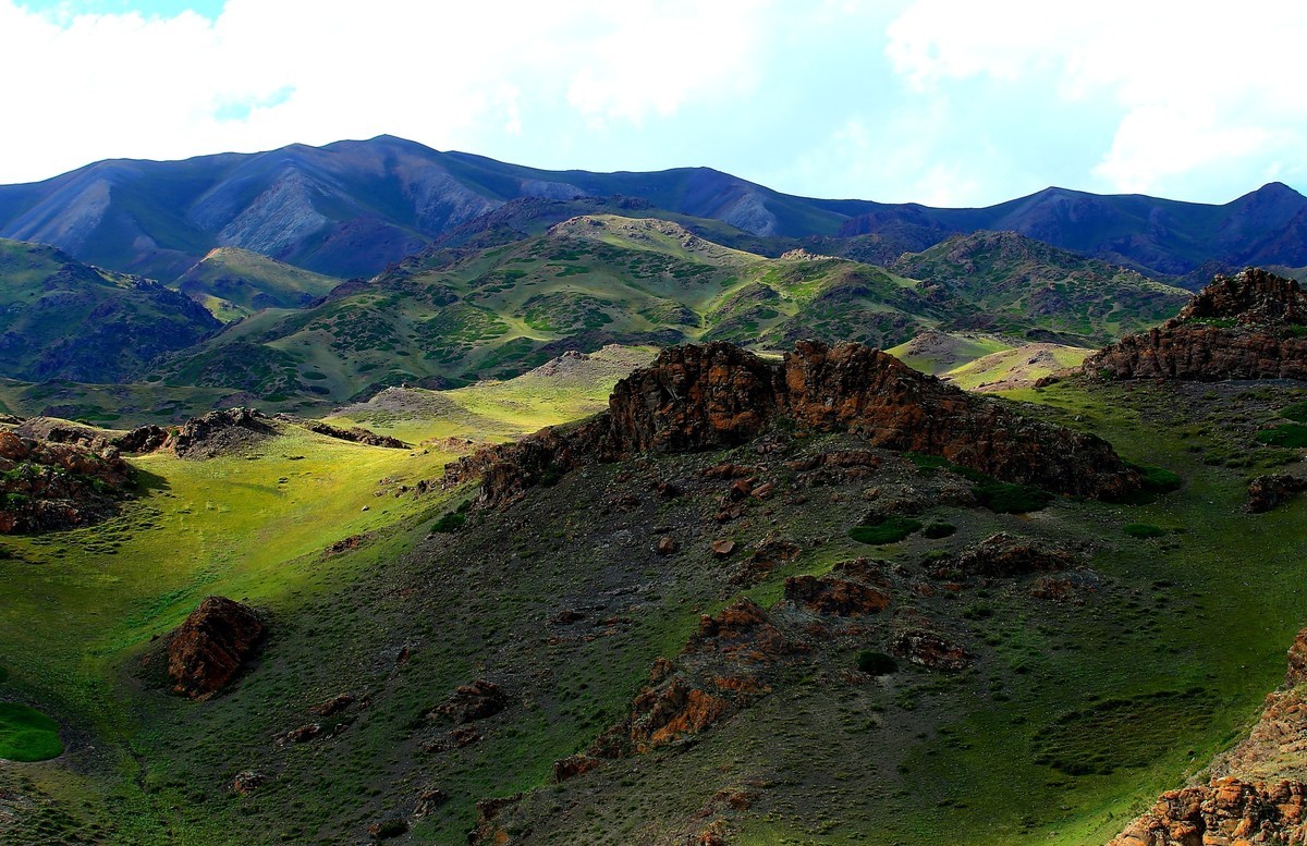 大美新疆 美丽库普系列小片 大山深处  恳请各位老师批评指正！