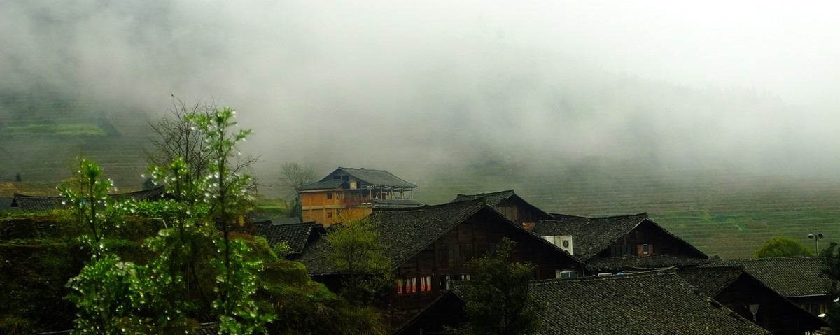 记忆中的云锁龙脊梯田美景