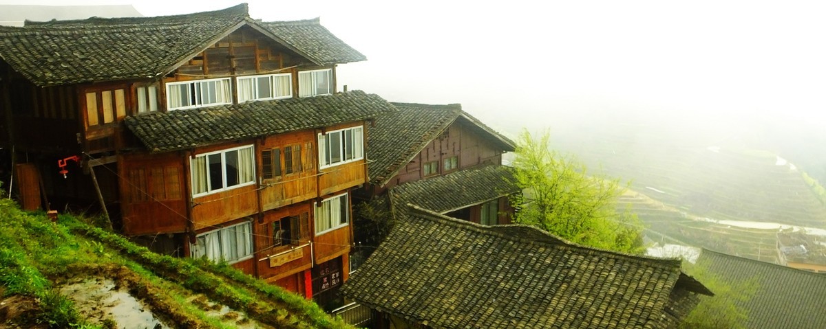 记忆中的云锁龙脊梯田美景