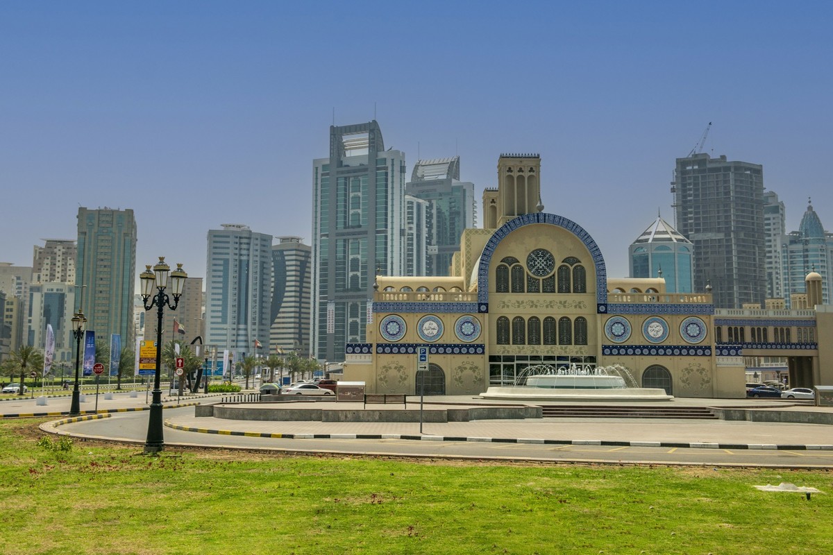 阿联酋游拍七迪拜城市风光