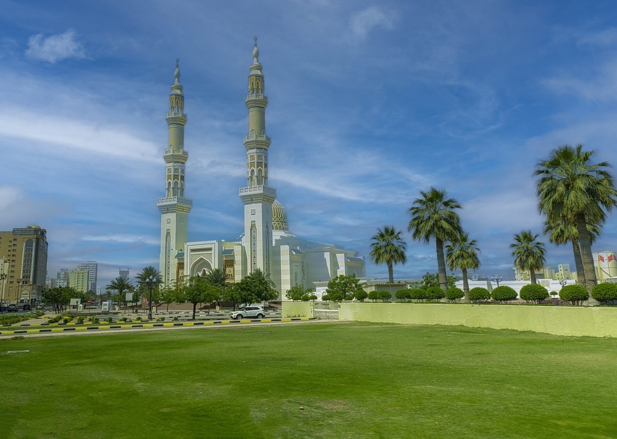 阿联酋游拍七迪拜城市风光