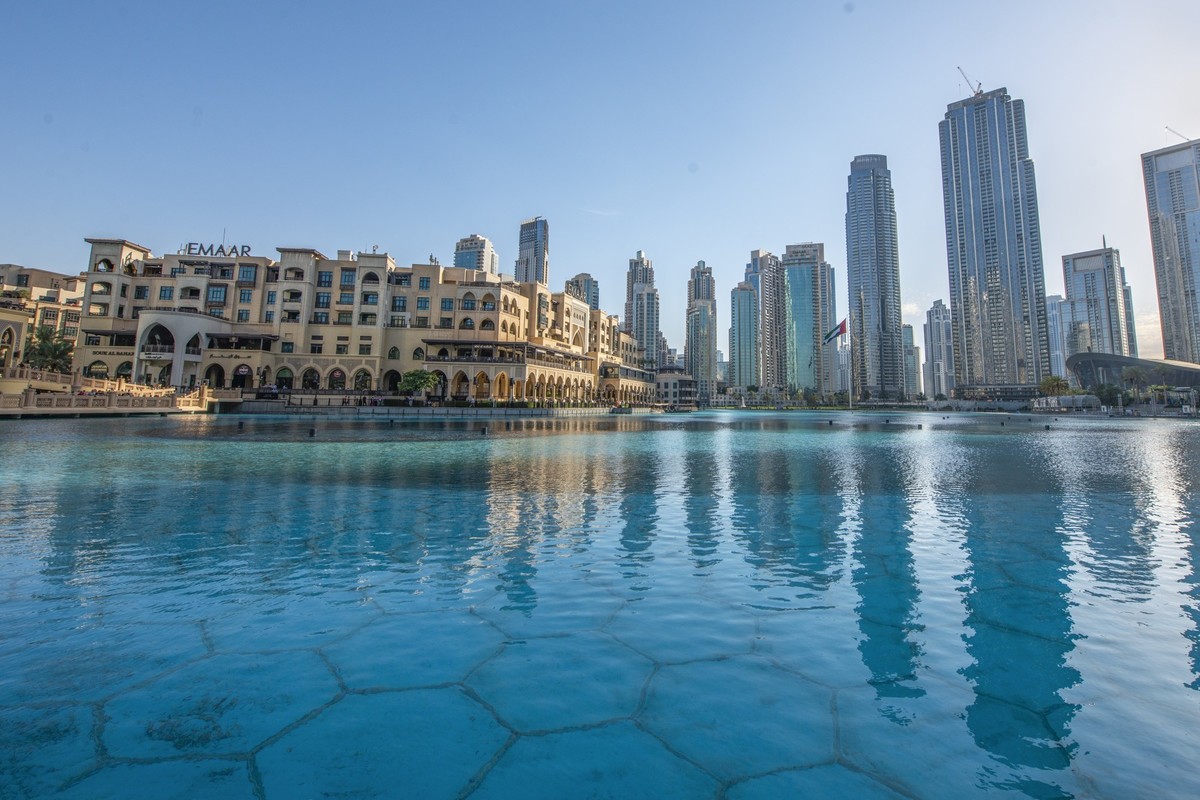 阿联酋游拍七迪拜城市风光