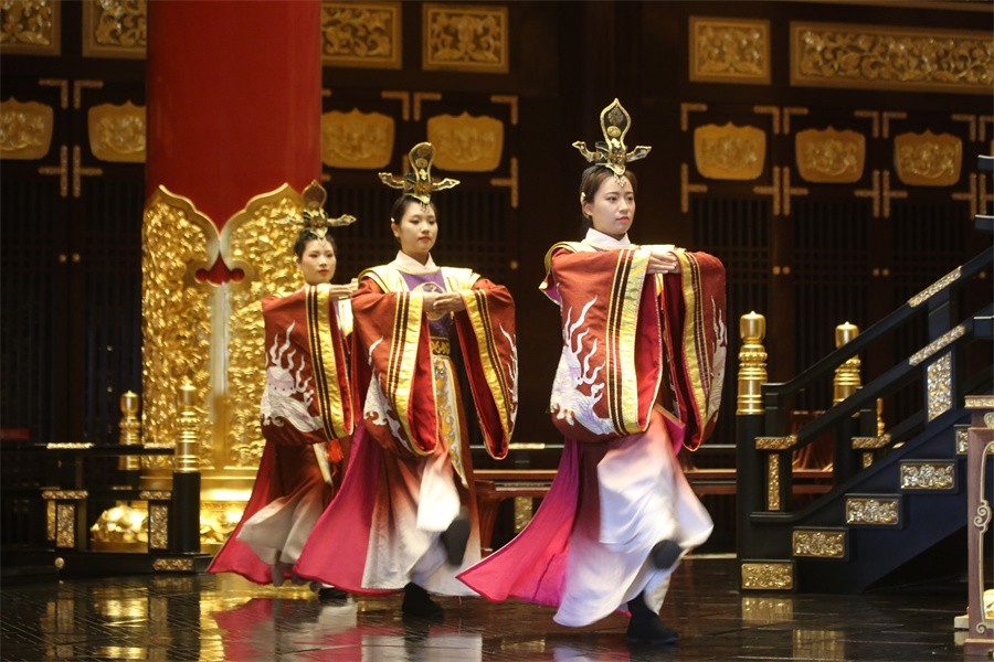 高温下的洛阳随唐洛阳城演艺和风景