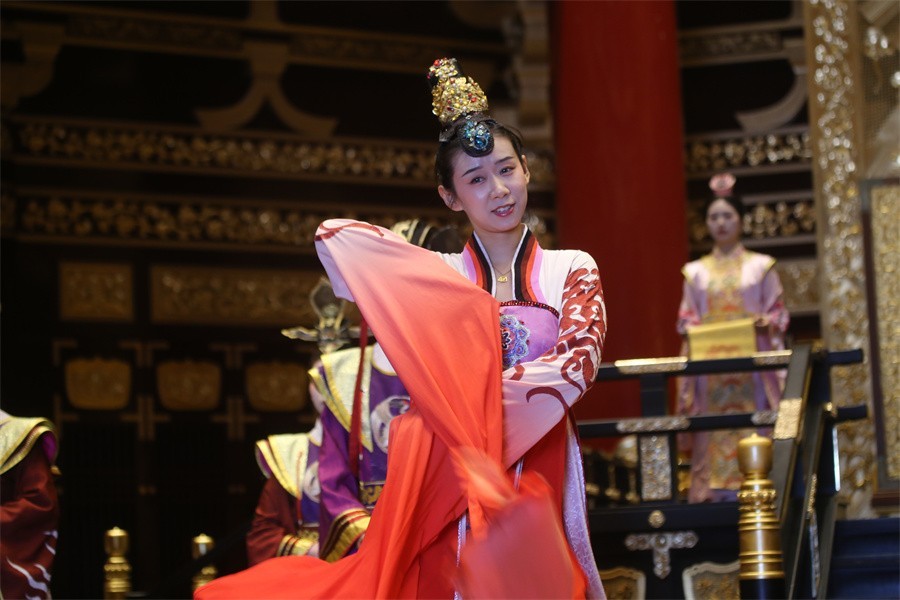 高温下的洛阳随唐洛阳城演艺和风景