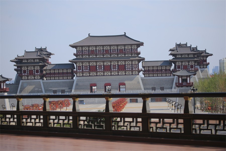高温下的洛阳随唐洛阳城演艺和风景