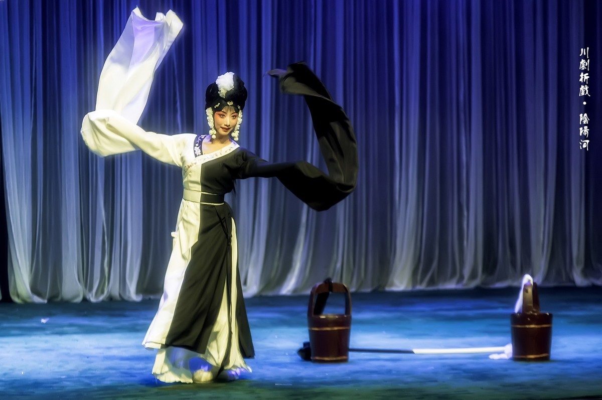 舞台摄影：川剧折戏《阴阳河》