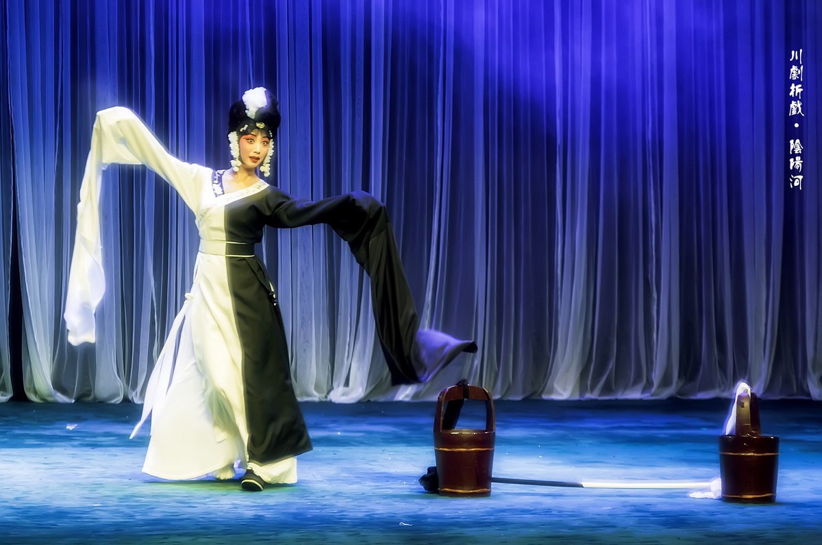 舞台摄影：川剧折戏《阴阳河》