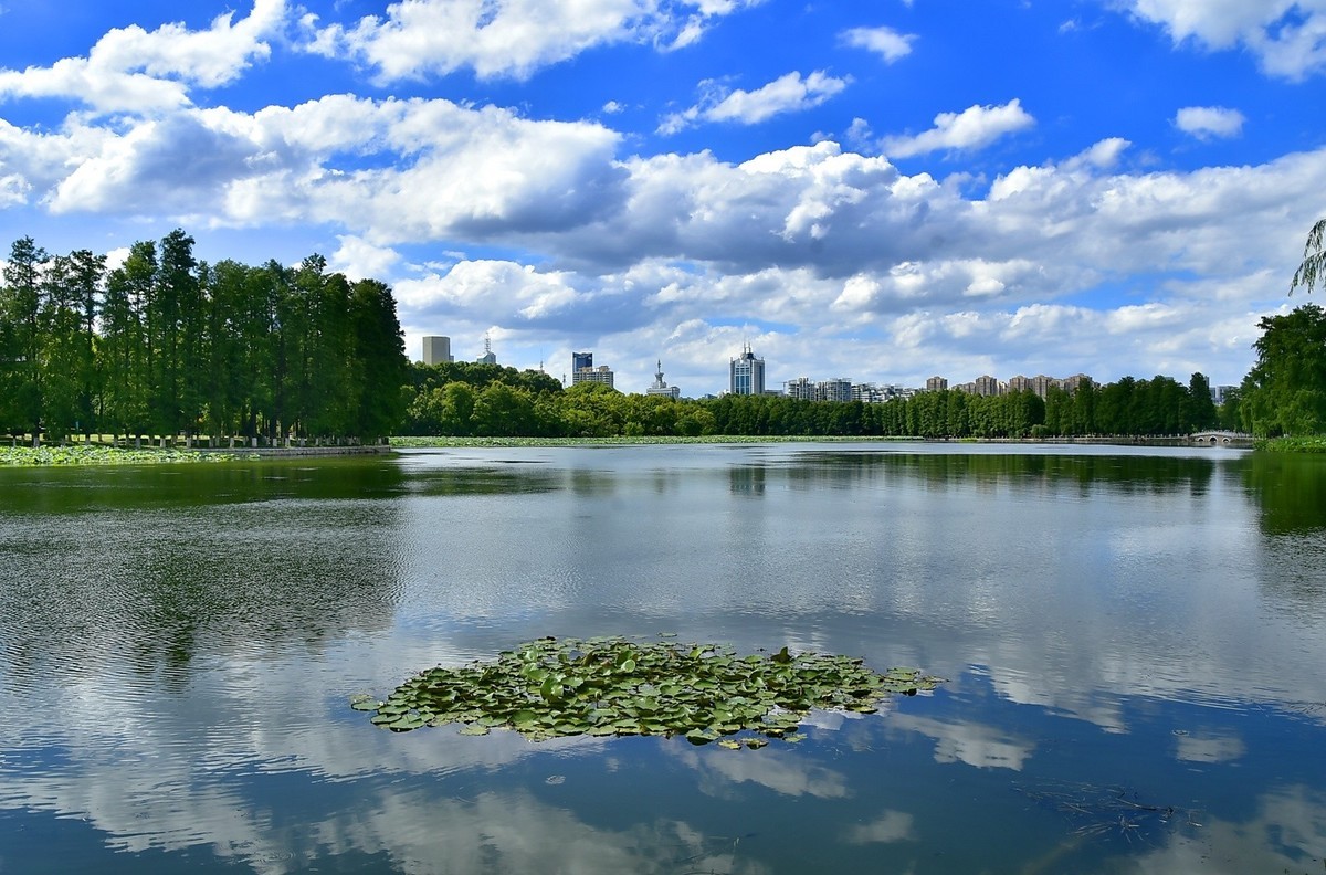 东湖风光   云卷云舒