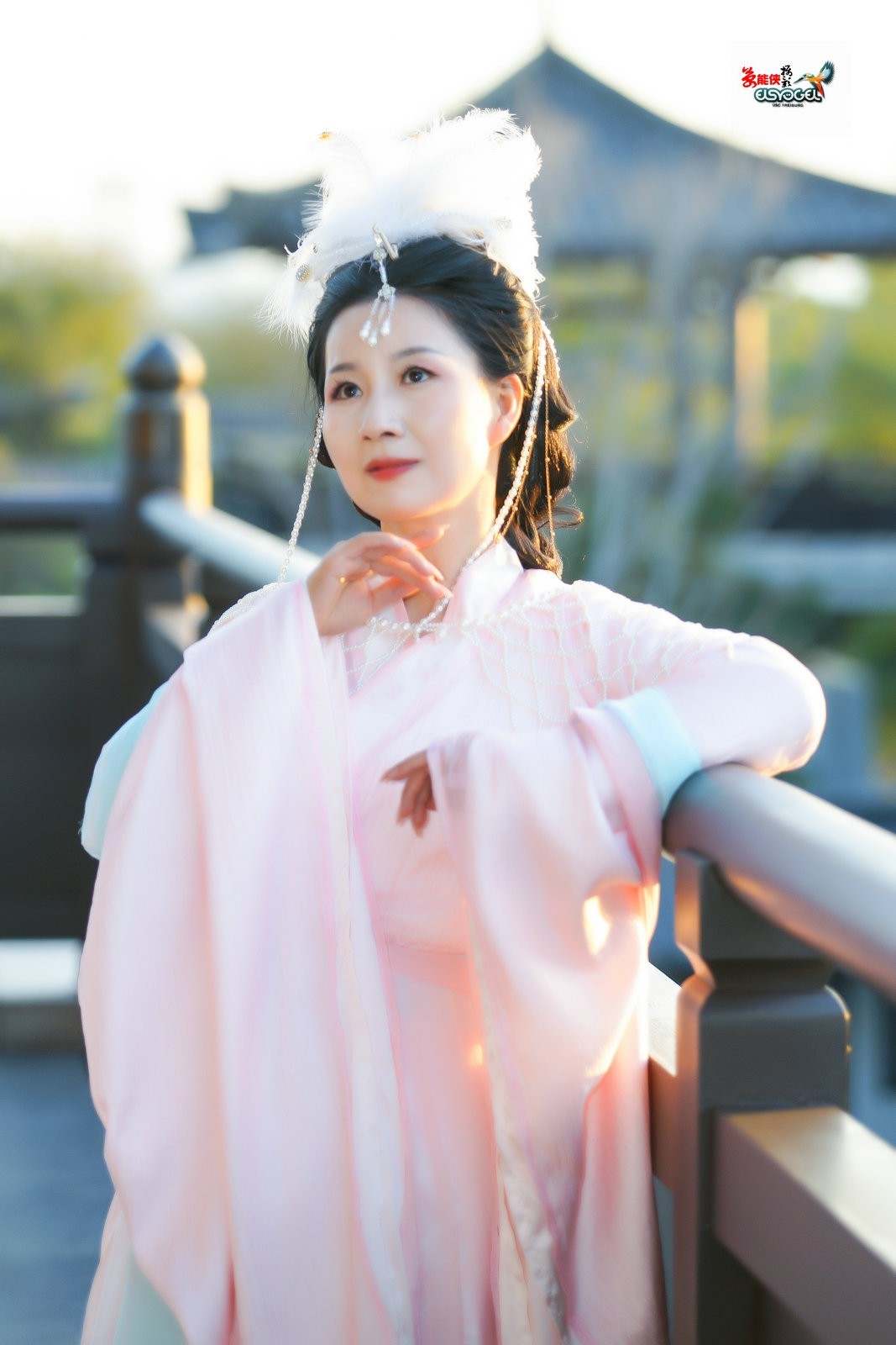 【城楼倩影】---婉灵