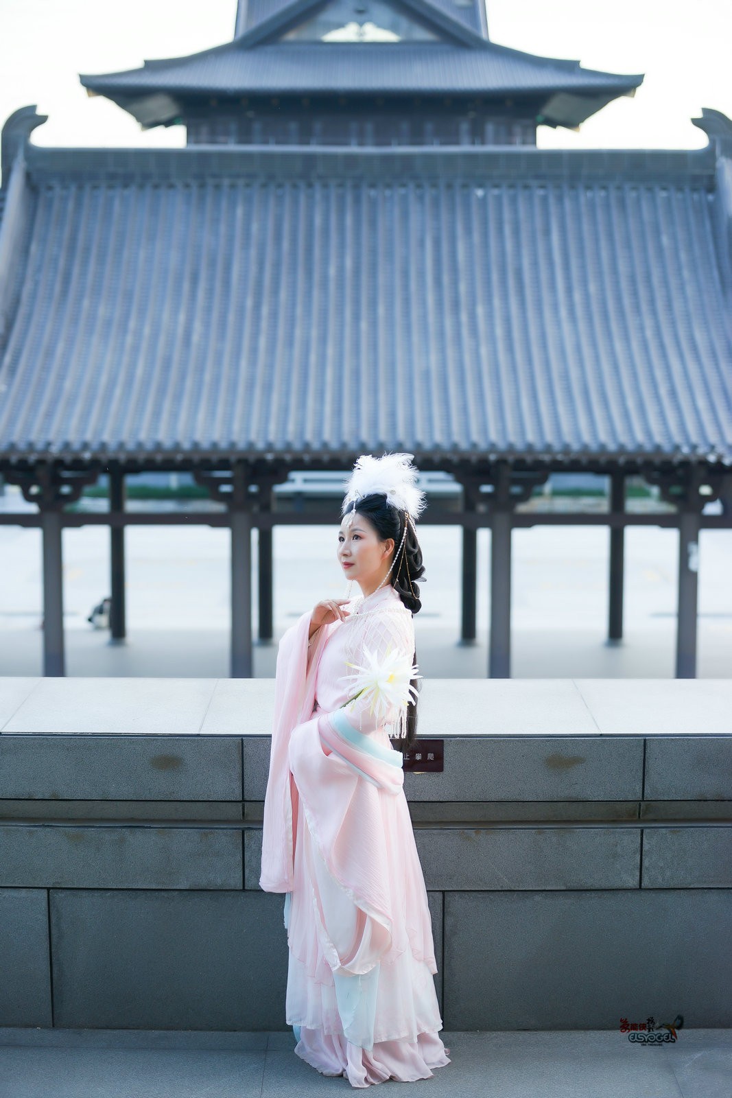 【城楼倩影】---婉灵