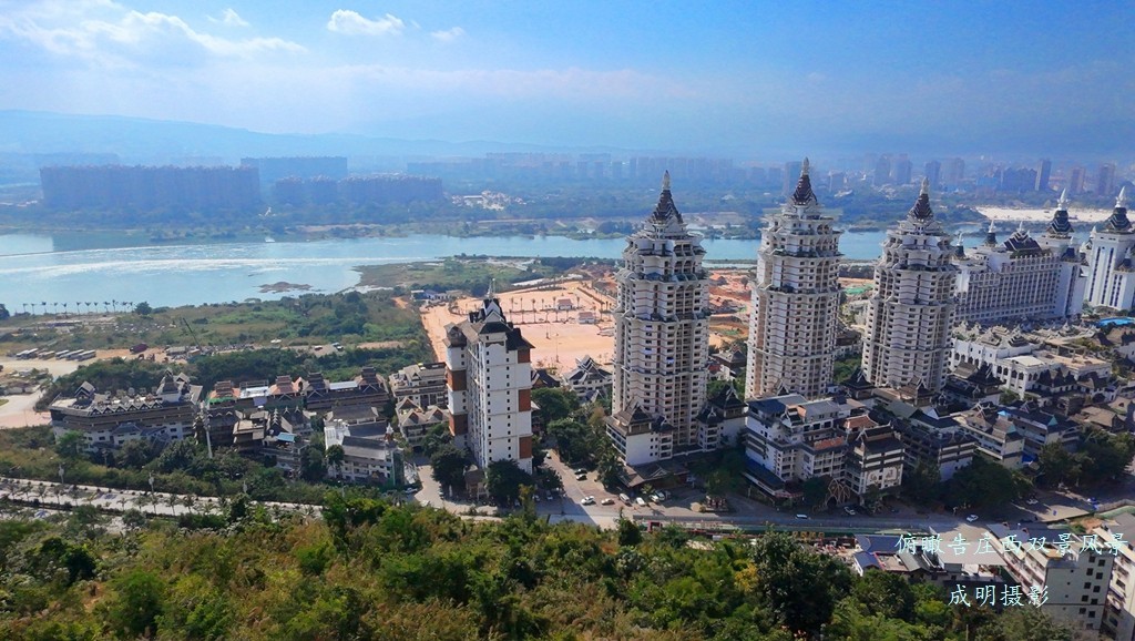 俯瞰告庄西双景风景