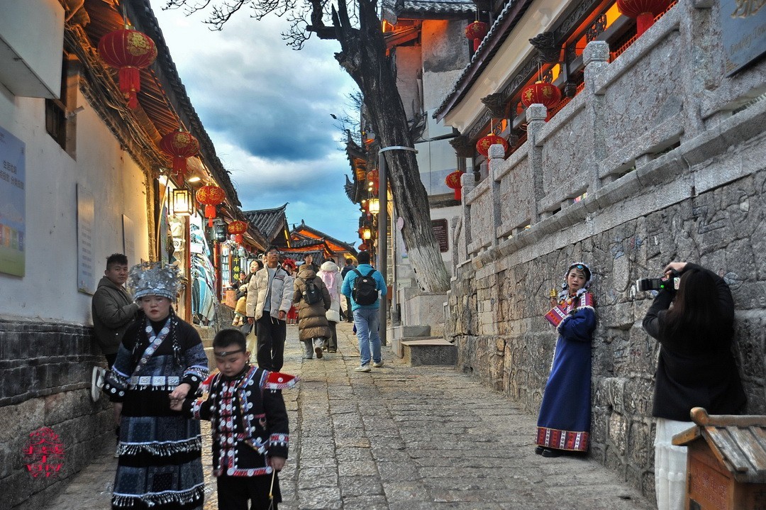 25年春节云南丽江夜景（一）