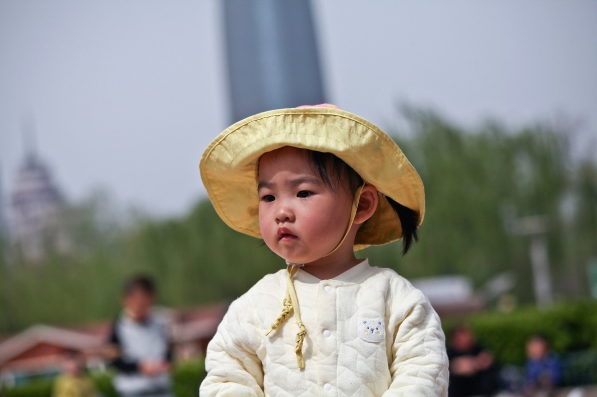 抓拍——春天里快乐的小朋友