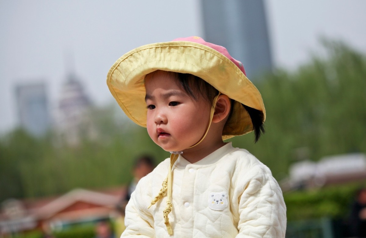 抓拍——春天里快乐的小朋友