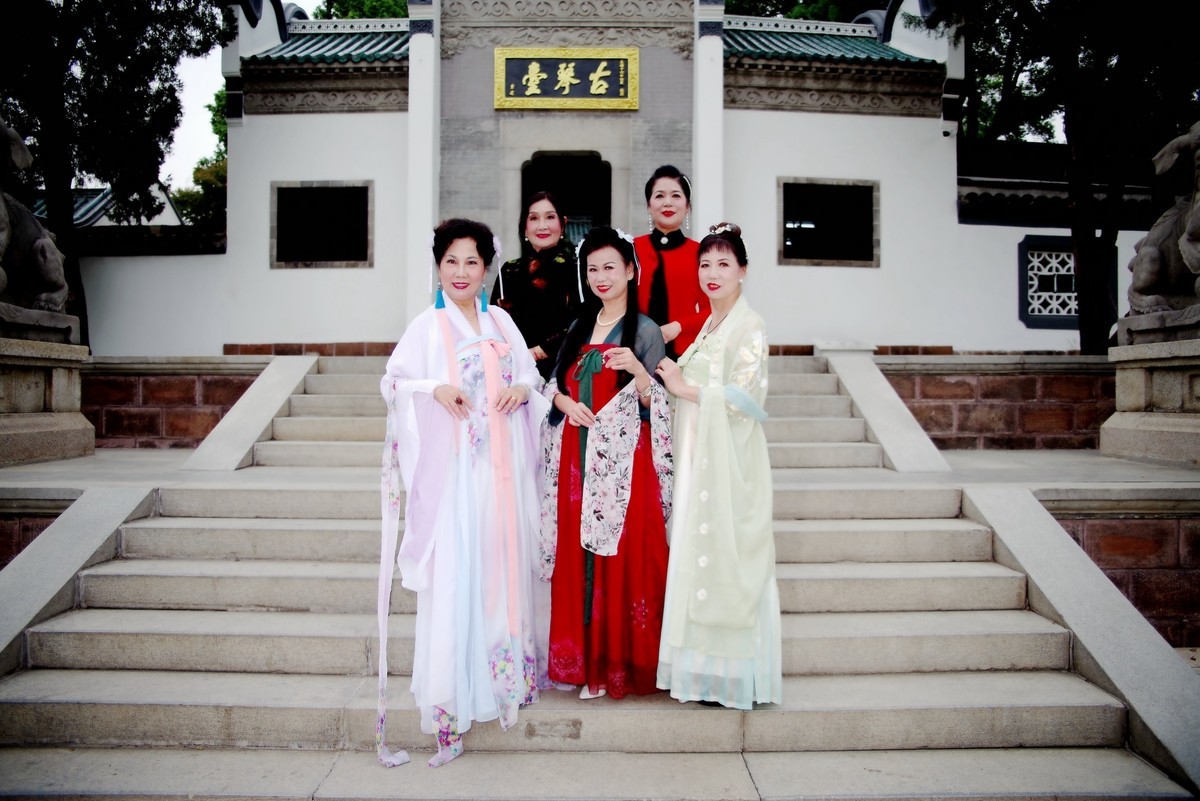 环境人像---古琴台美女！