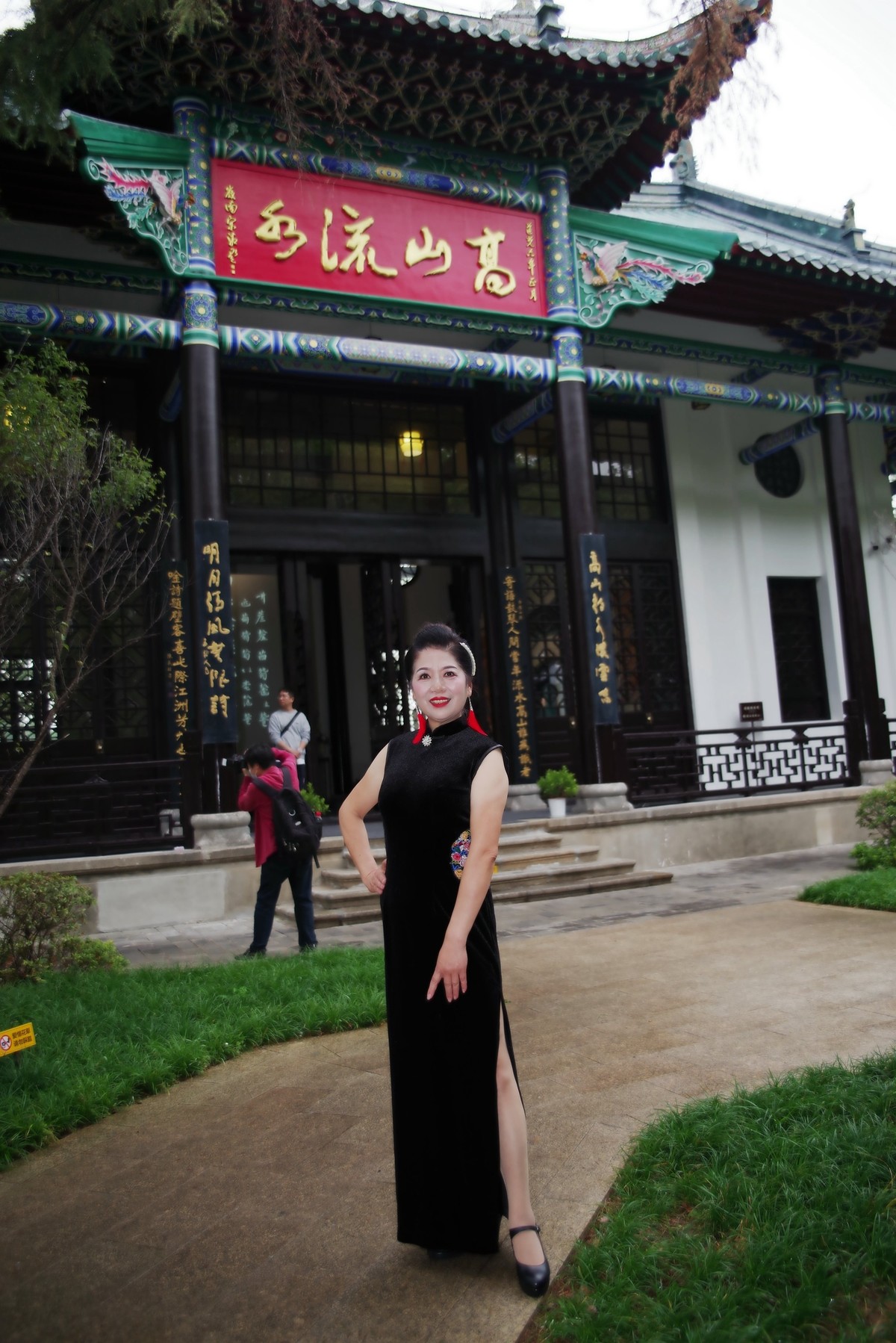 环境人像---古琴台美女！