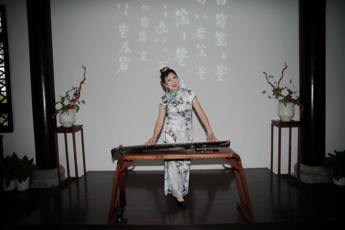 环境人像---古琴台美女！