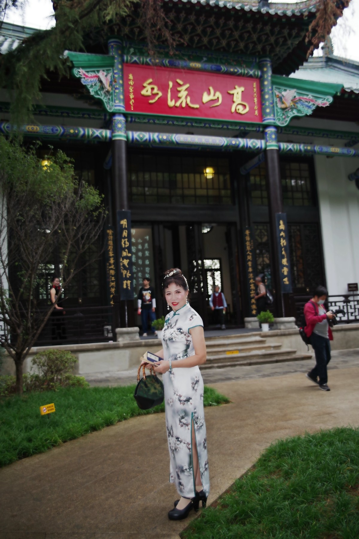 环境人像---古琴台美女！