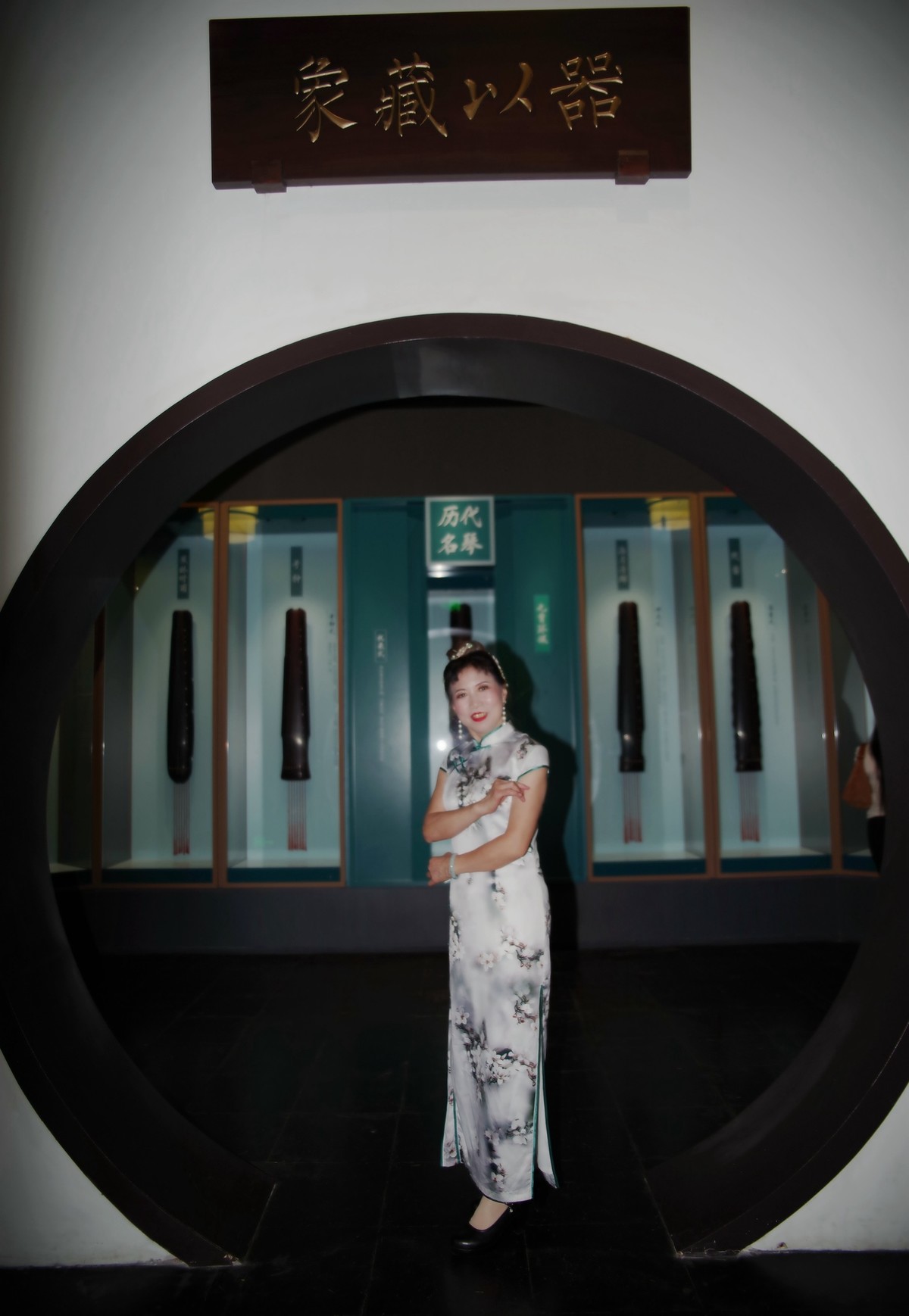 环境人像---古琴台美女！