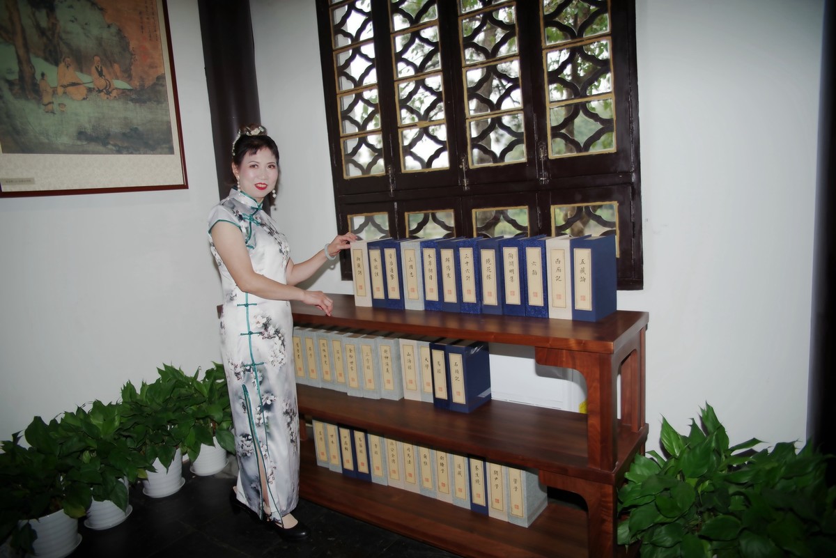 环境人像---古琴台美女！