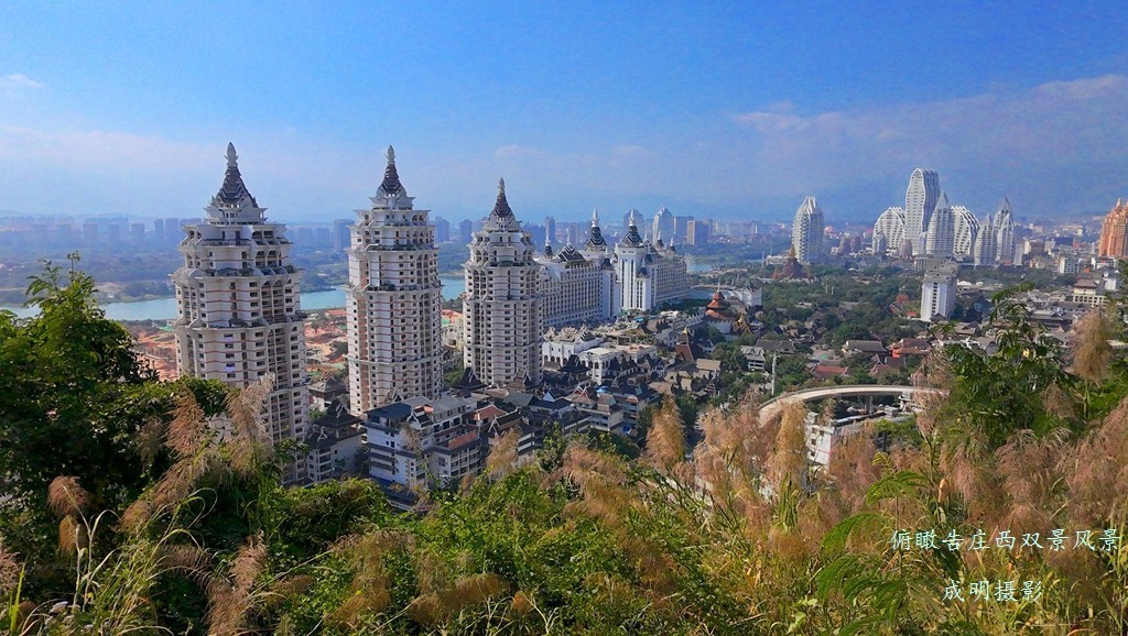 俯瞰告庄西双景风景