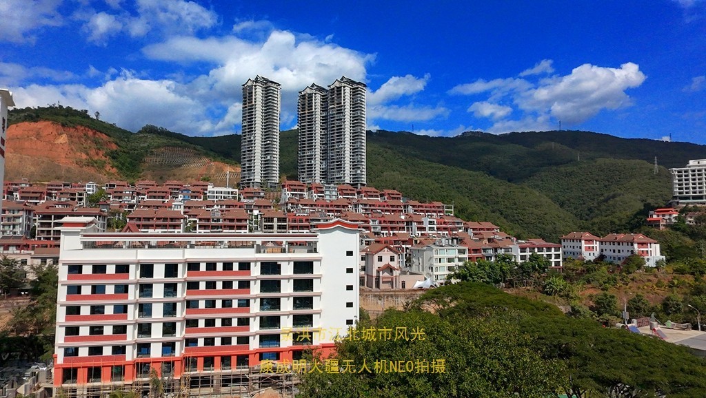 俯瞰告庄西双景风景