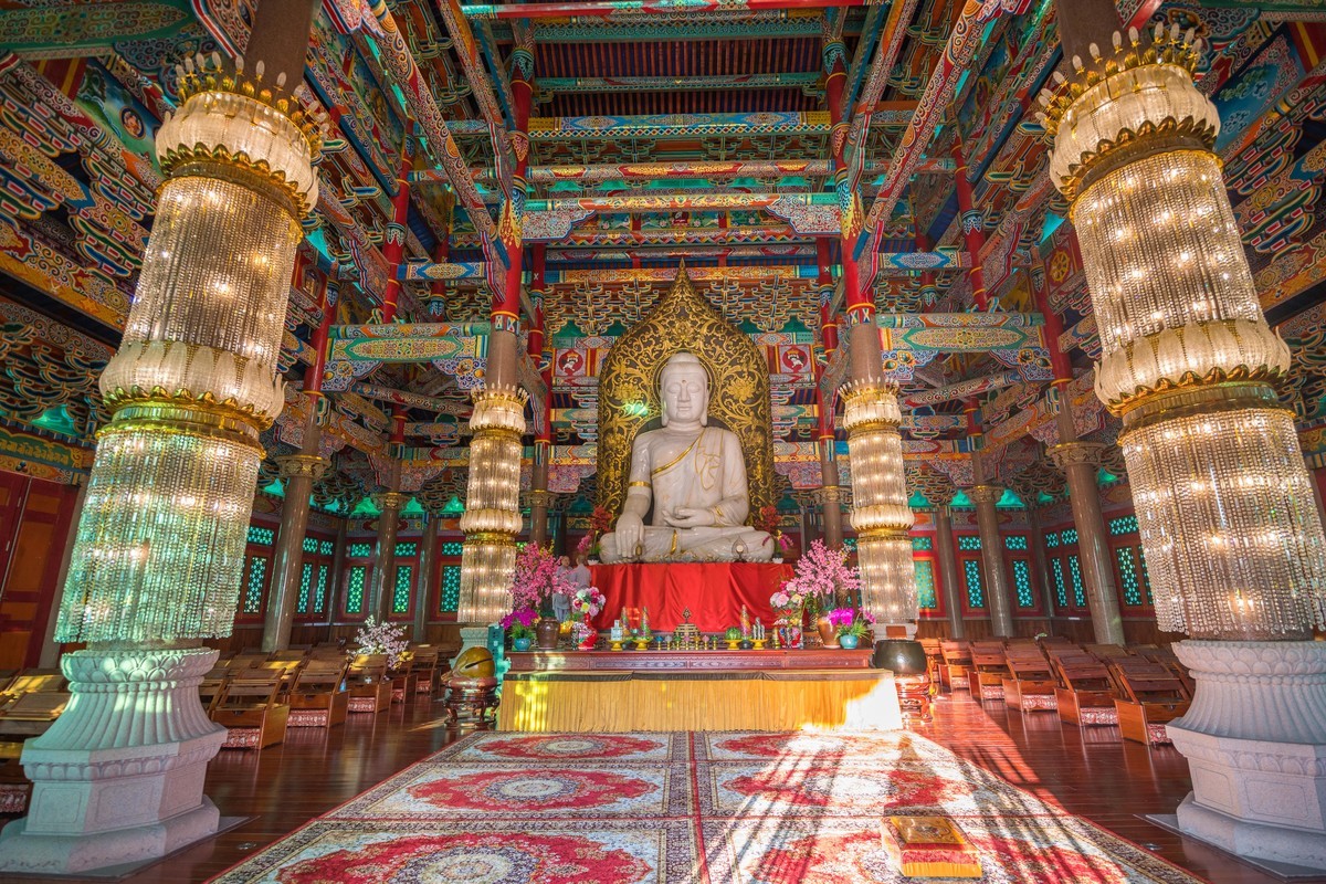 还未被商业气息打扰到的地方，全国最大白玉像，厦门同安梅山寺