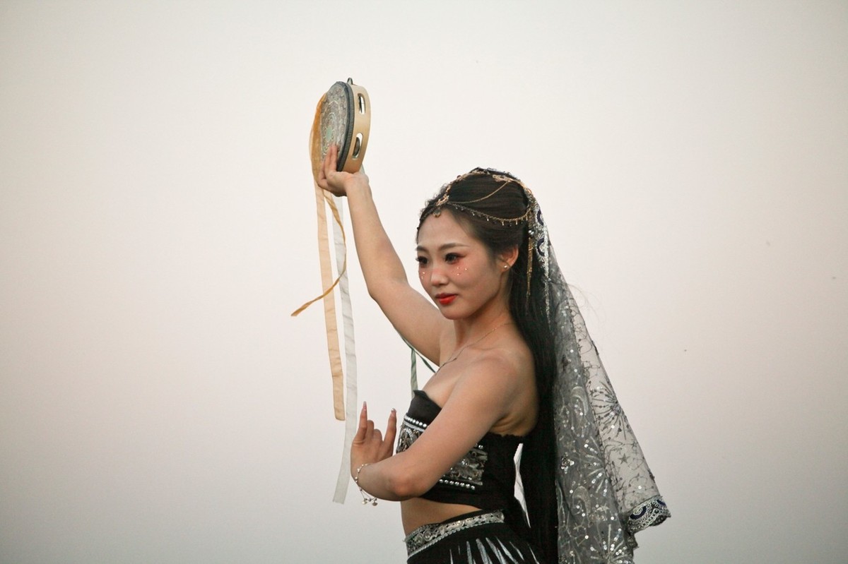 傍晚——明湖岸边抓拍