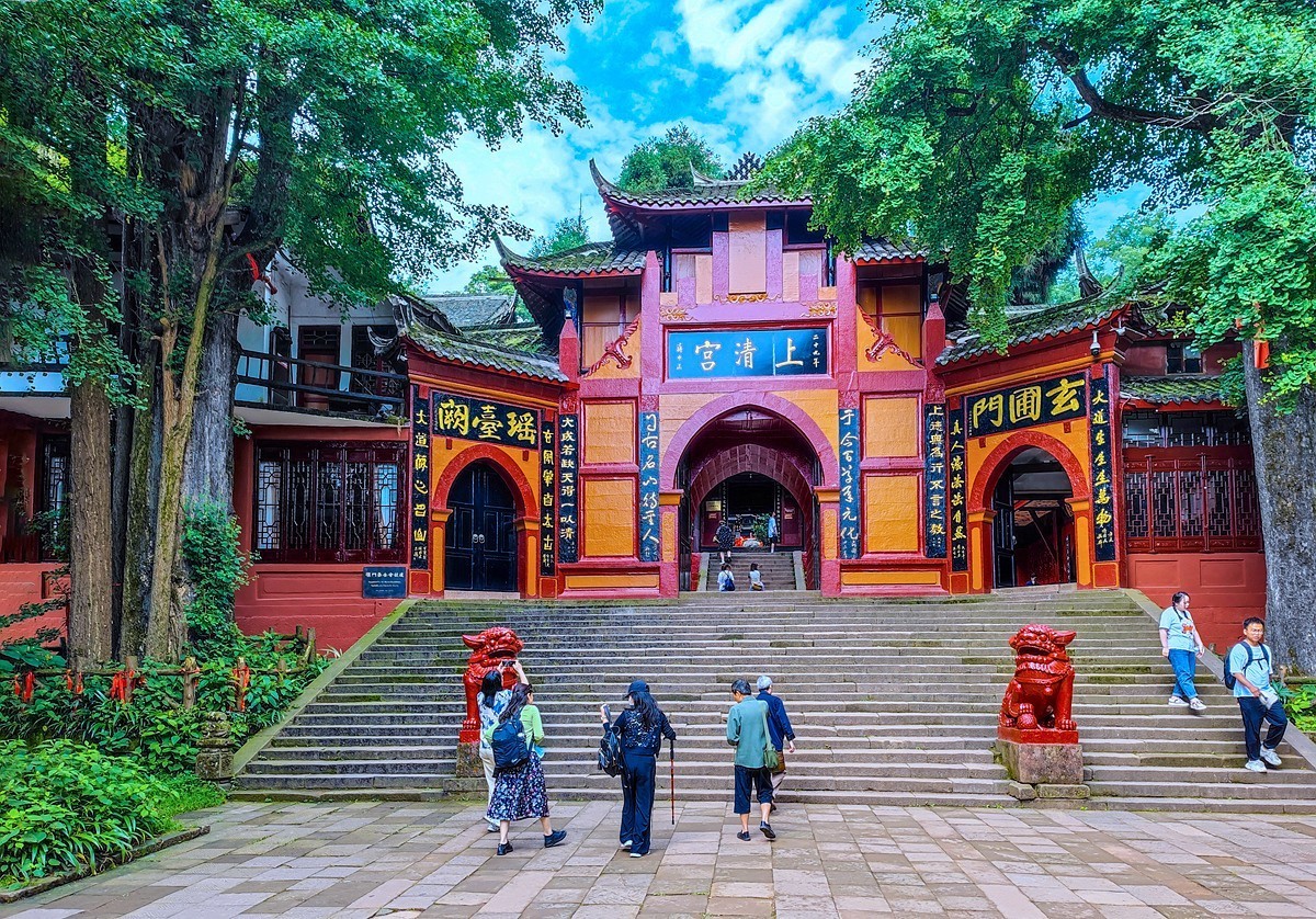 上海～成都～拉萨骑游随拍（51）青城山