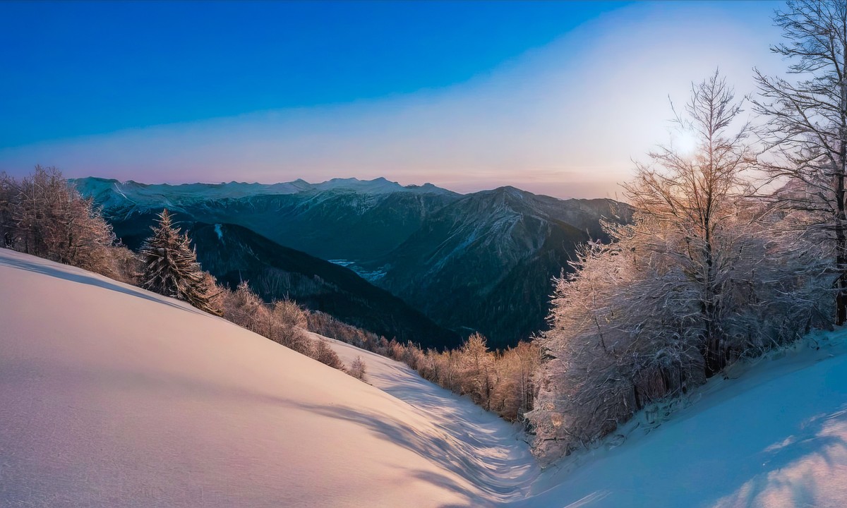 大自然的宁静与和谐令人惊叹