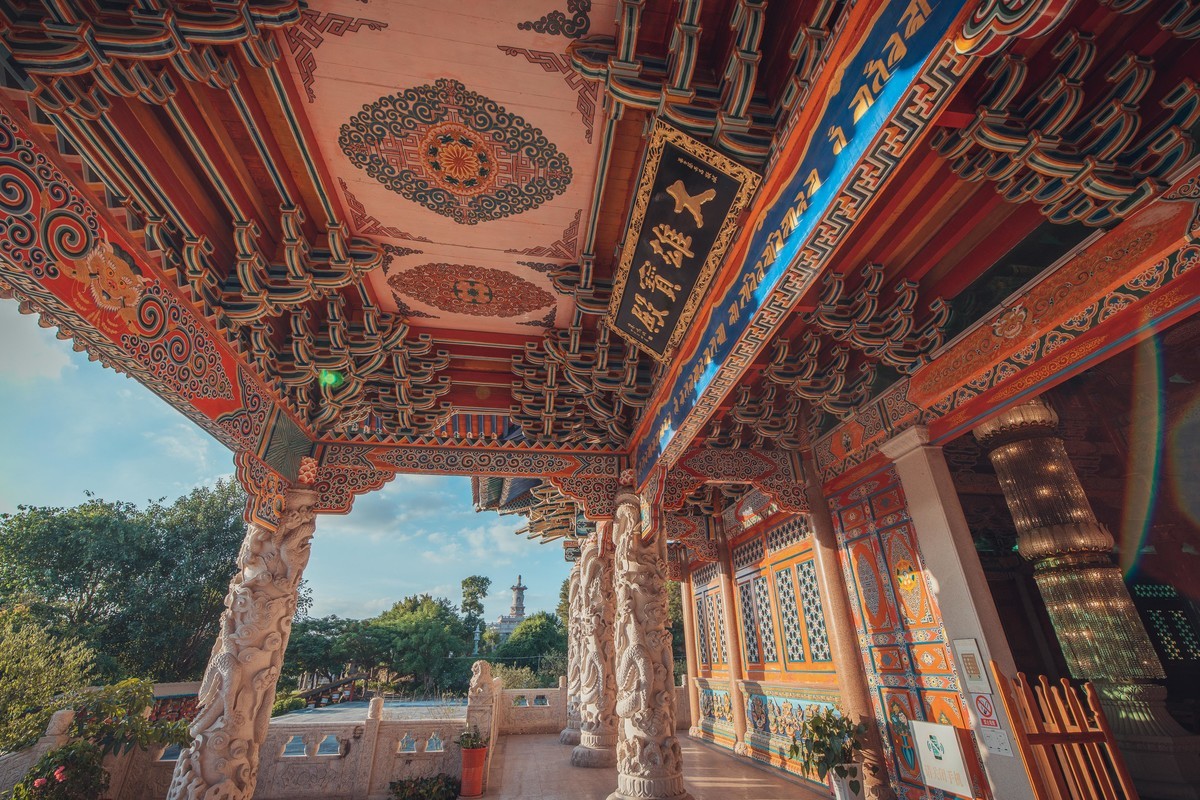 还未被商业气息打扰到的地方，全国最大白玉像，厦门同安梅山寺