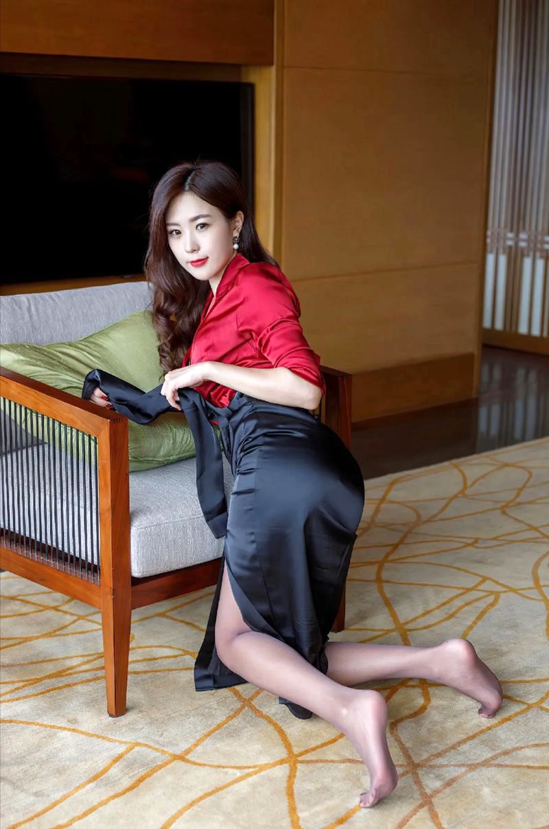 休闲时的莎莎