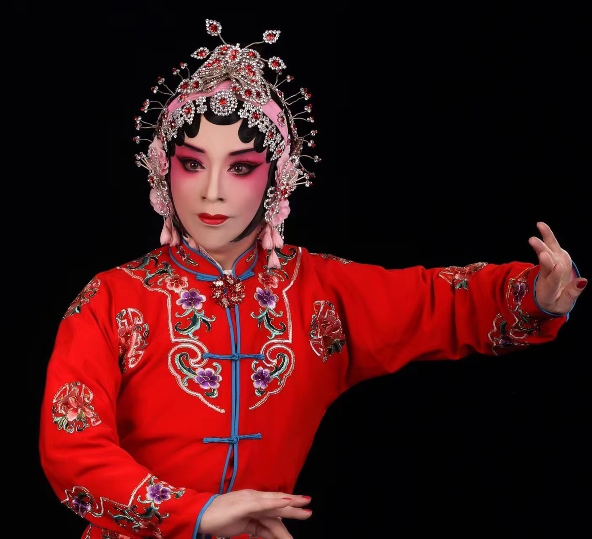我的京剧照   京剧武旦  雏凤凌空