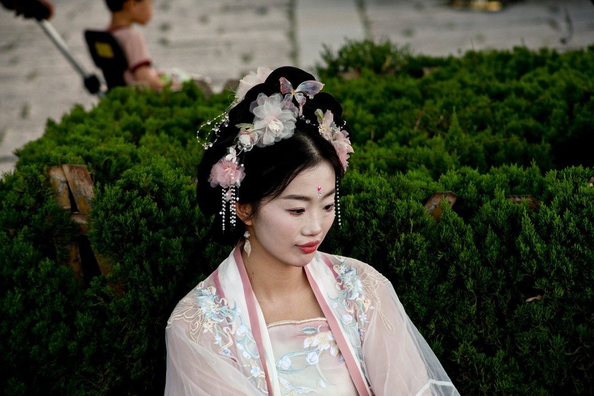 傍晚——明湖岸边抓拍