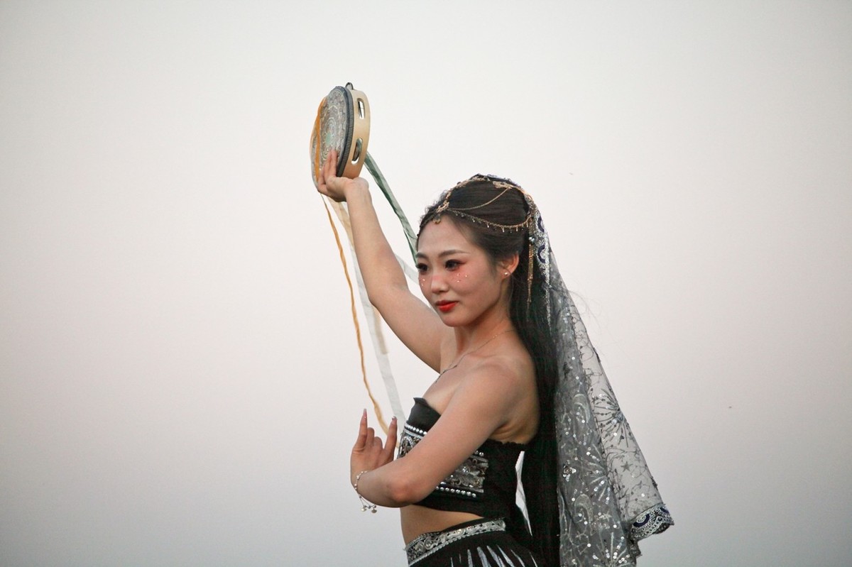 傍晚——明湖岸边抓拍