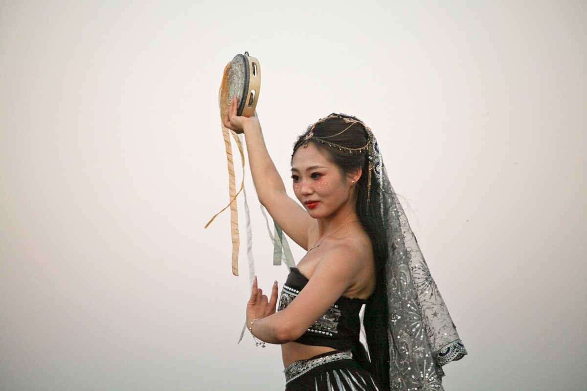 傍晚——明湖岸边抓拍