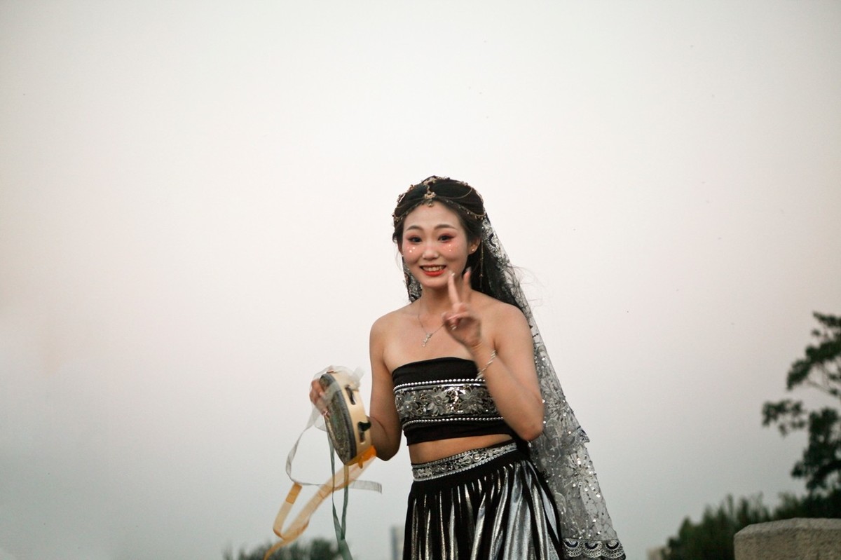 傍晚——明湖岸边抓拍