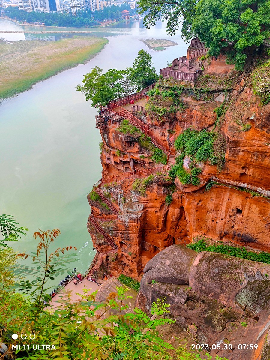 上海～成都～拉萨骑游随拍（34）乐山大佛景区