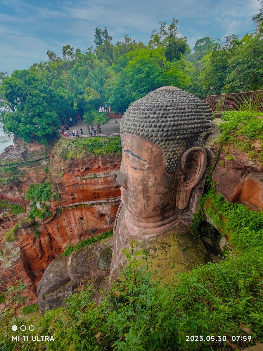 上海～成都～拉萨骑游随拍（34）乐山大佛景区