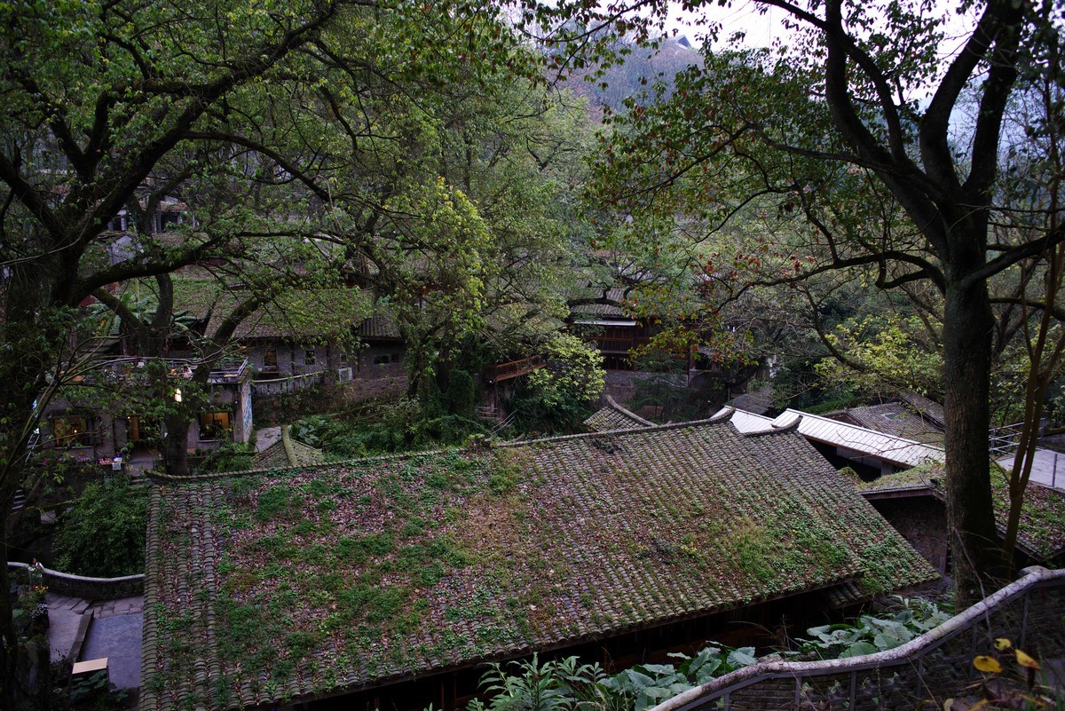 嘉陵江畔金刚碑老街