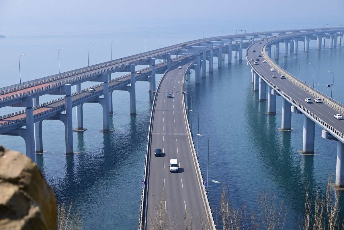 壮观的跨海大桥