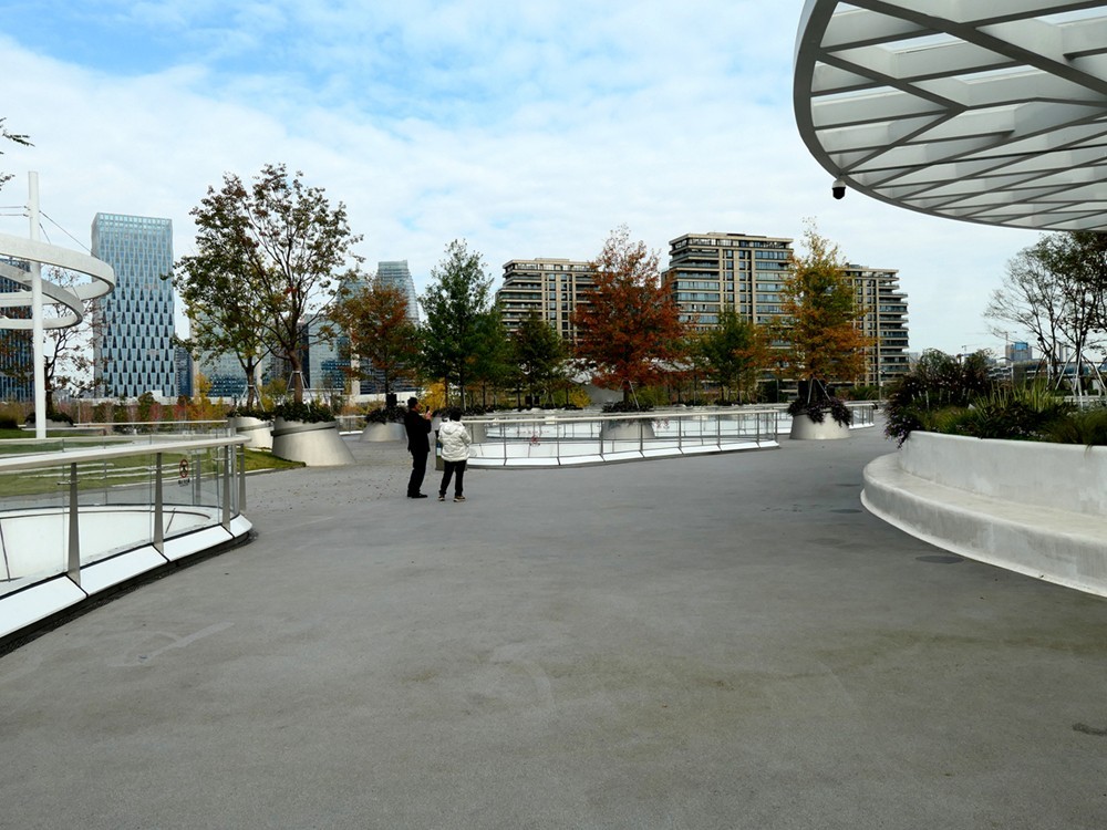 成都锦江上的一座网红挢一《交子人行桥》