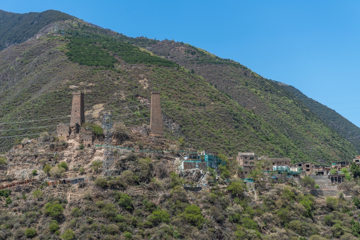 自驾游20230415观音桥、直波碉楼、西索民居、卓克基土司官寨