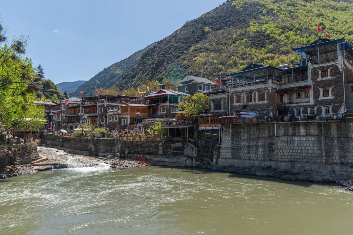 自驾游20230415观音桥、直波碉楼、西索民居、卓克基土司官寨