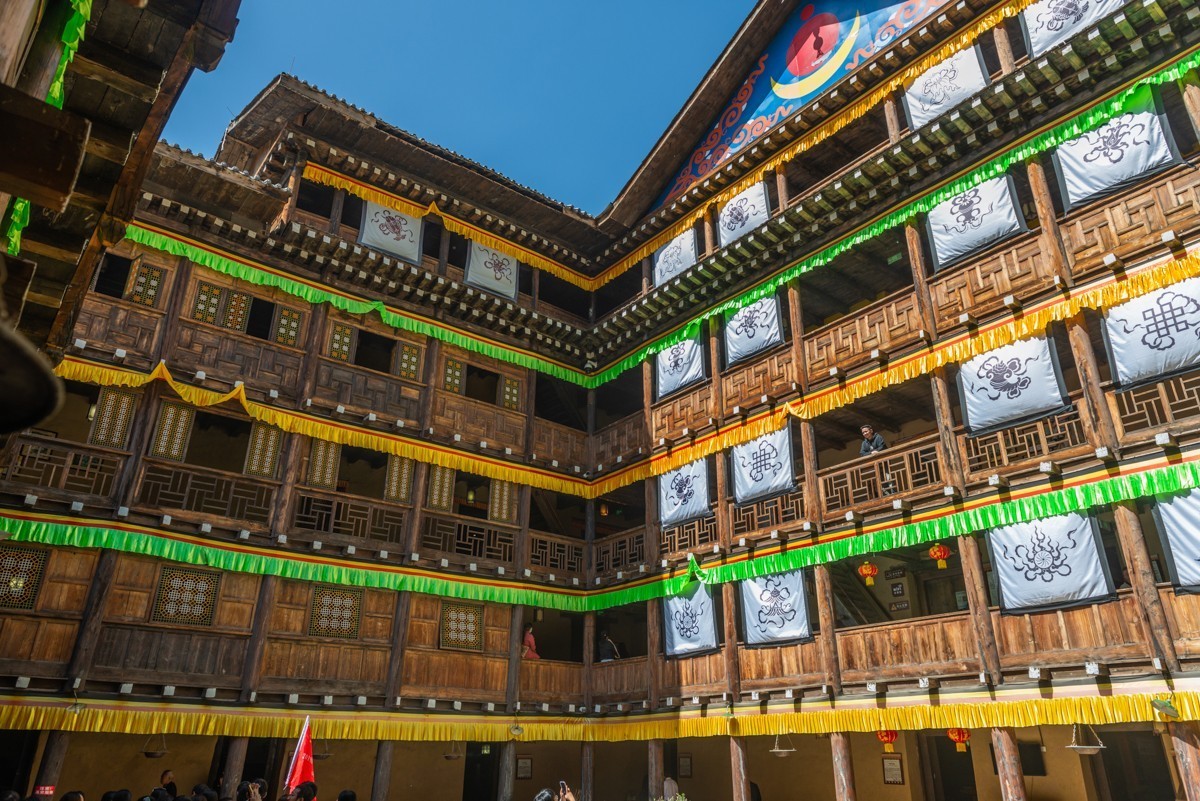 自驾游20230415观音桥、直波碉楼、西索民居、卓克基土司官寨